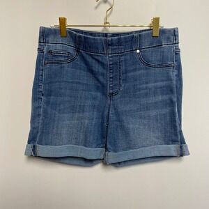Liverpool Los Angeles Women's The Short Denim Jean Shorts Size 6 28 Cuffed